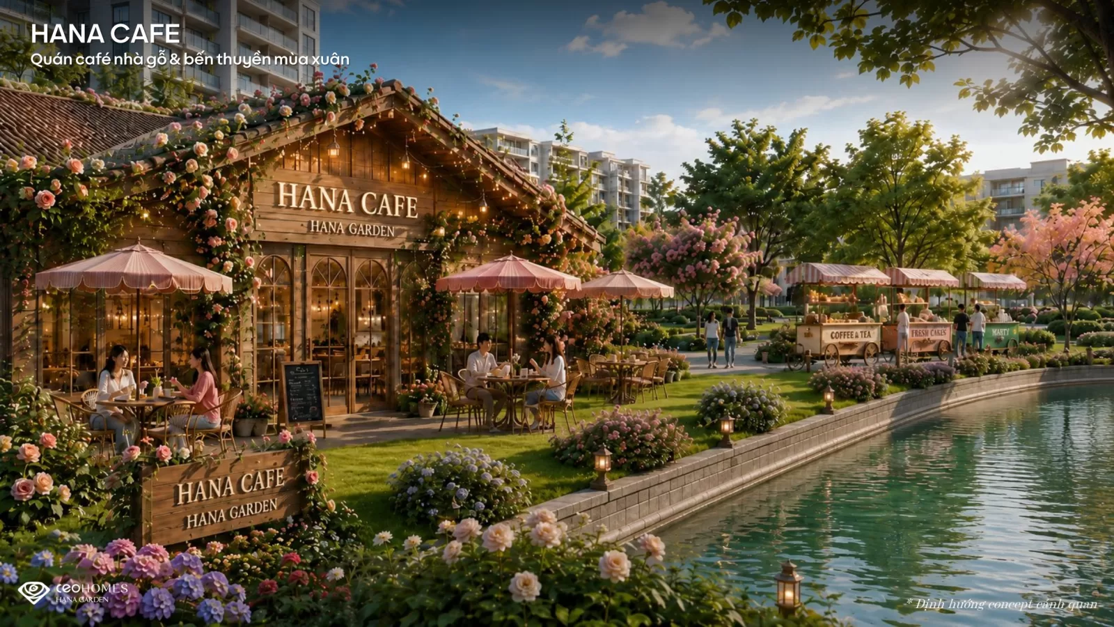 Tiện ích CEOhomes Hana Garden