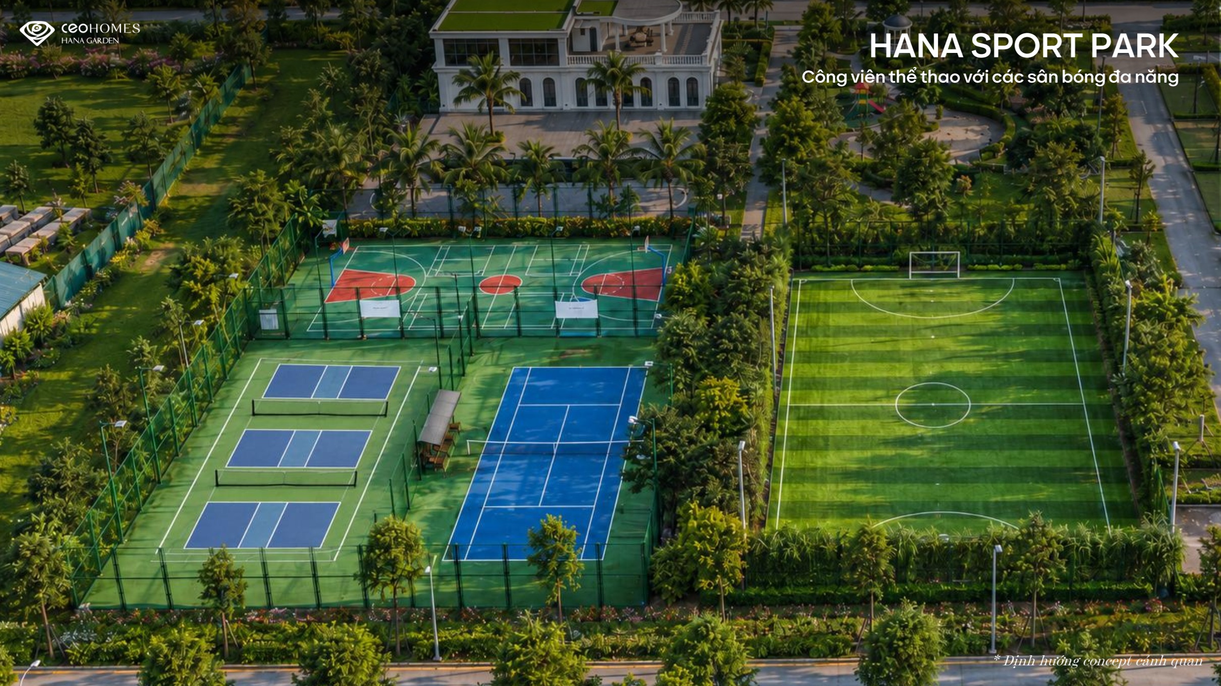 Thể thao và wellness - Ceohomes Hana Garden