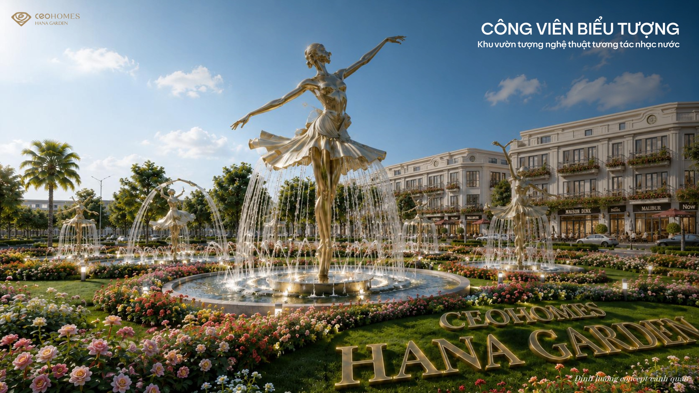 Điểm nhấn nổi bật - Ceohomes Hana Garden