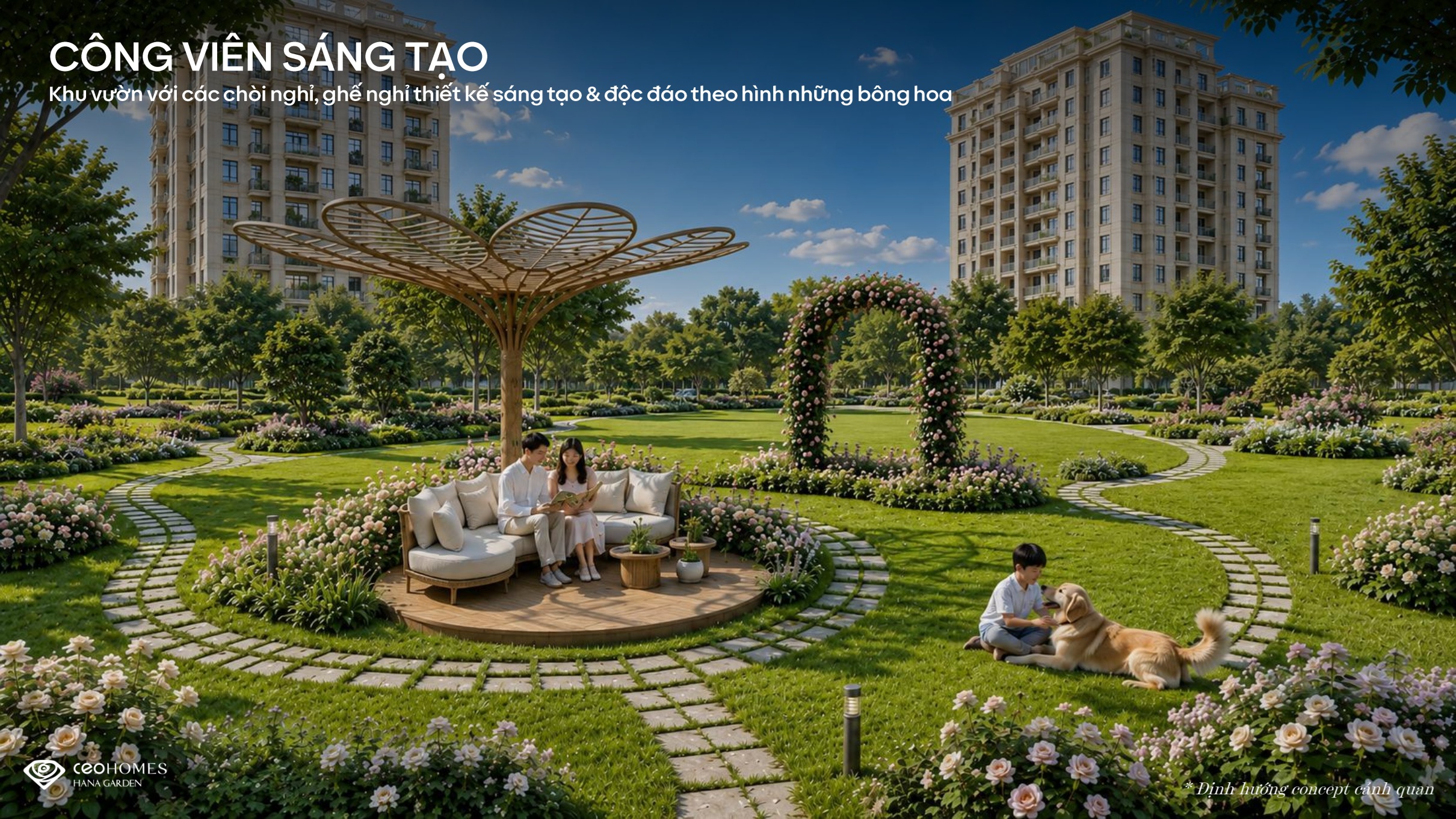 Điểm nhấn nổi bật - Ceohomes Hana Garden