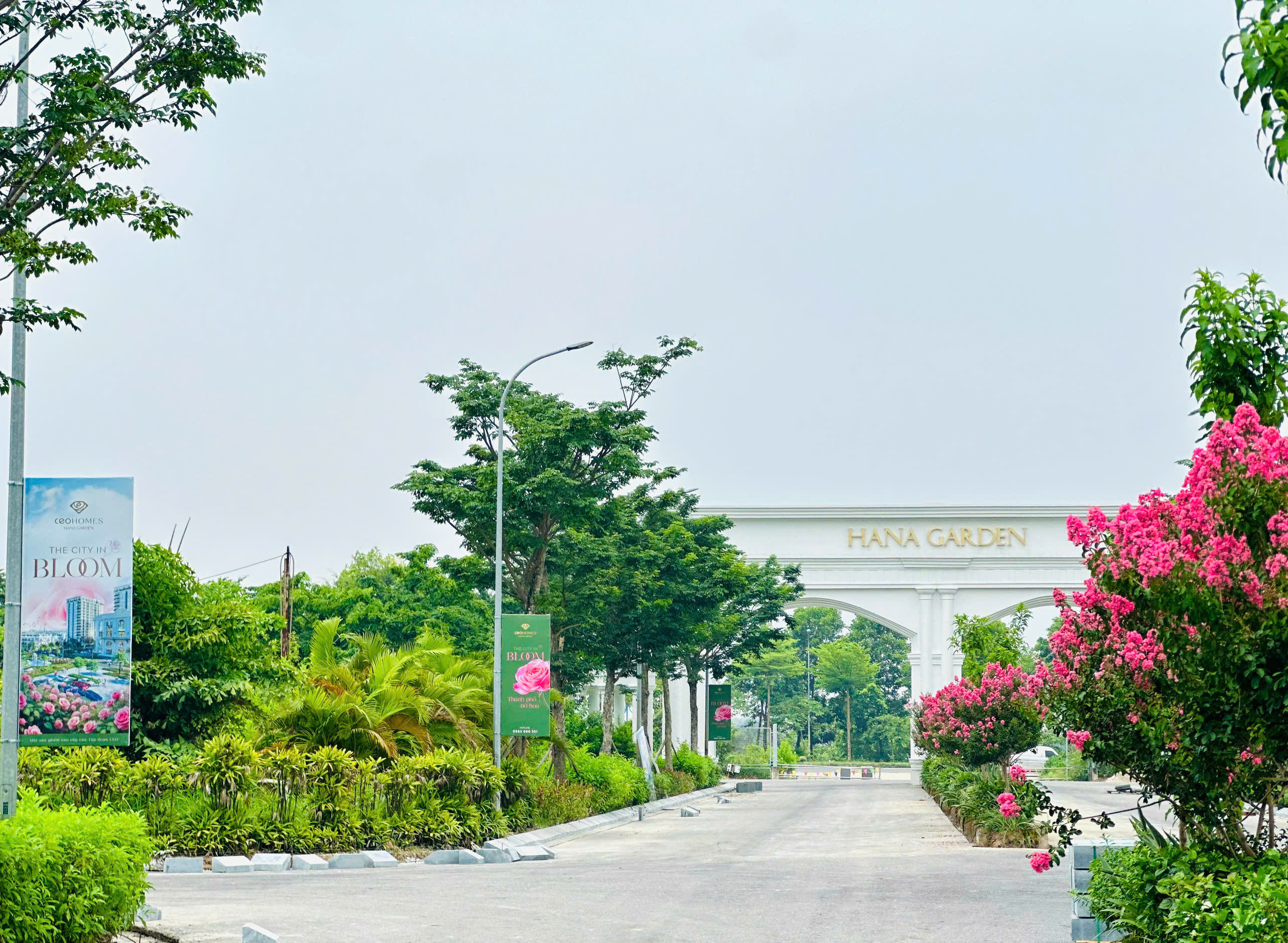 Tiến độ xây dựng Ceohomes Hana Garden - Ceohomes Hana Garden