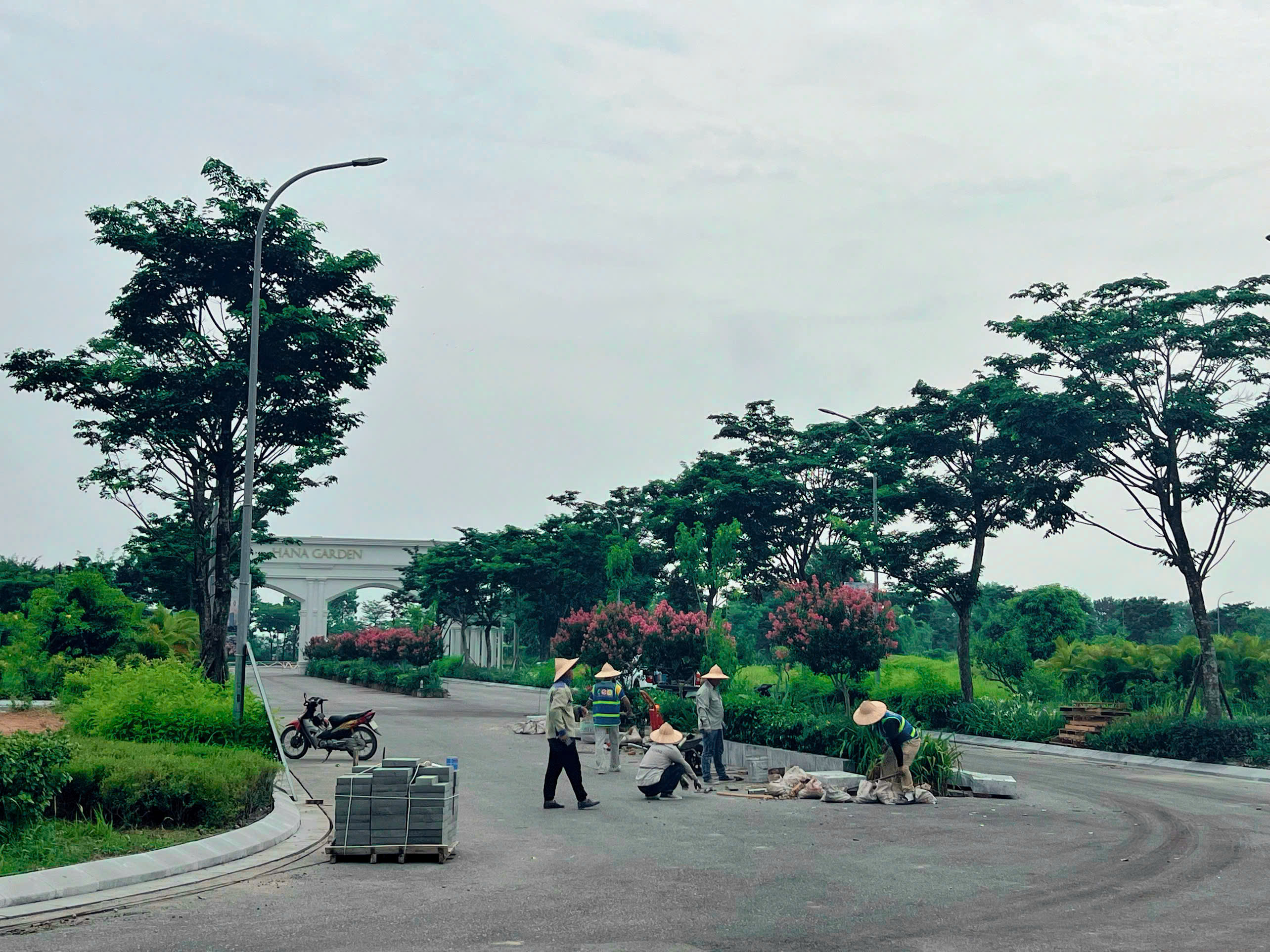 Tiến độ xây dựng Ceohomes Hana Garden - Ceohomes Hana Garden