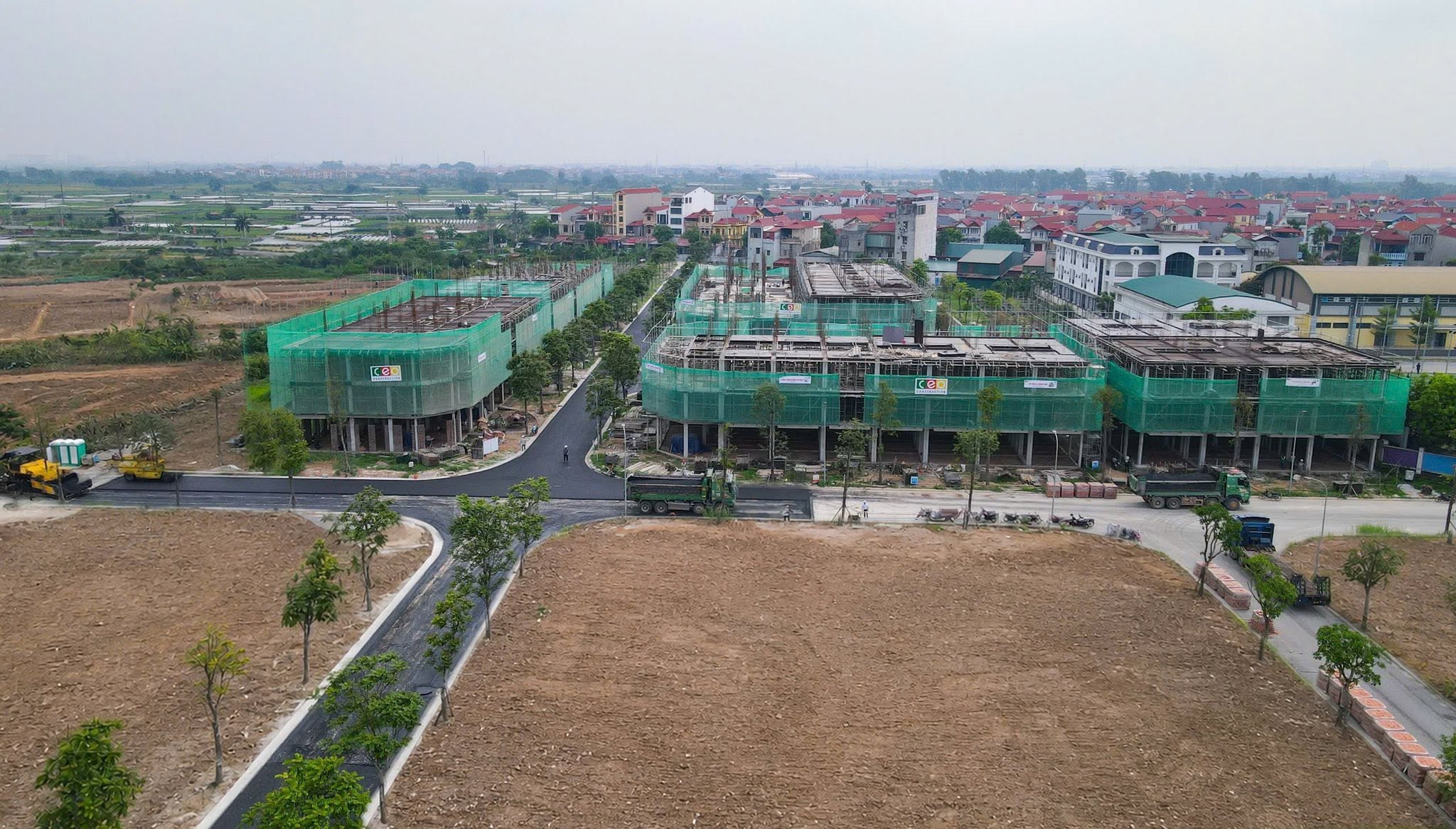 Tiến độ xây dựng Ceohomes Hana Garden - Ceohomes Hana Garden