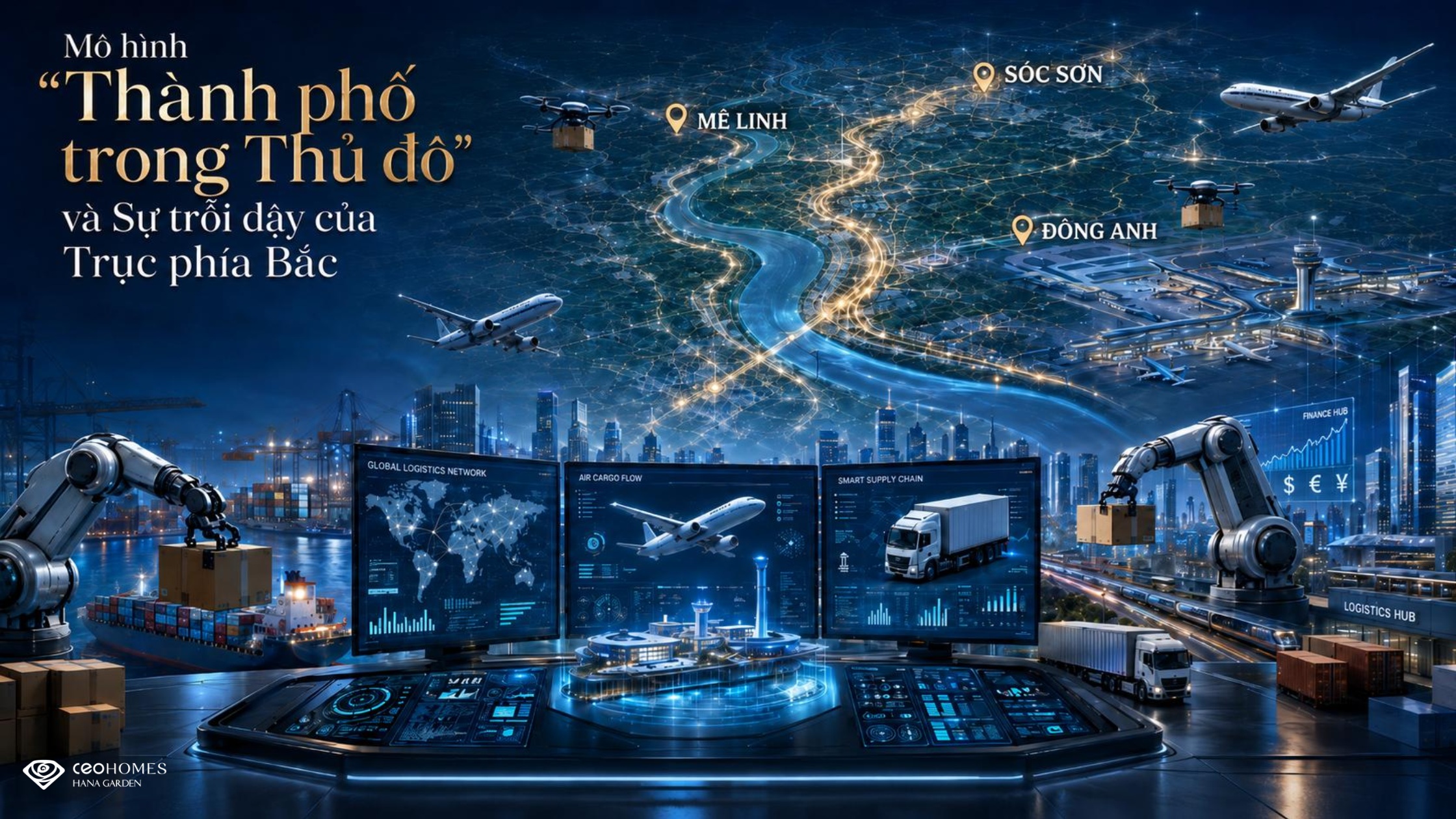 Vị trí Ceohomes Hana Garden