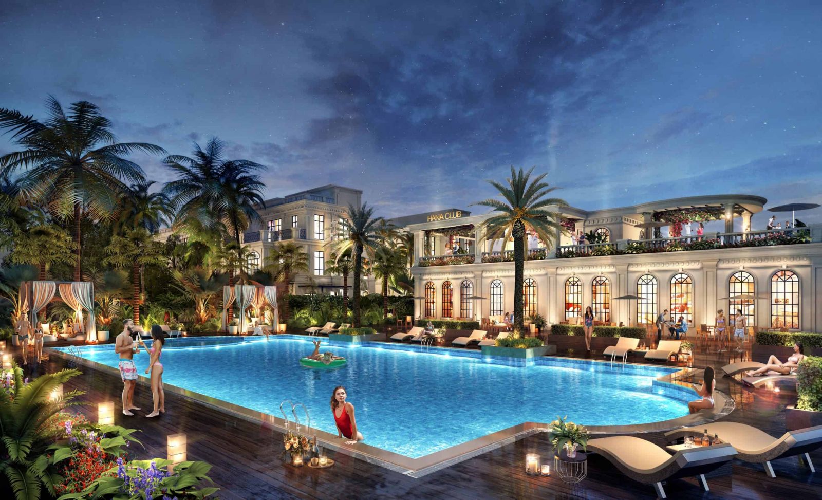 TIỆN ÍCH BỂ BƠI CEOHOMES HANA GARDEN MÊ LINH